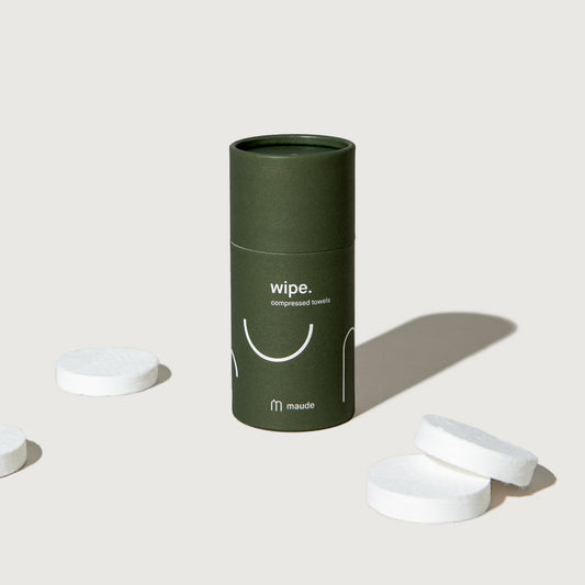 Maude Wipe (Compressed Towels)